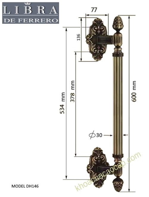 Đặc điểm tay nắm cửa đồng