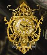 Đồng Hồ Cổ Mạ Vàng 24K - CL18:Đồng hồ cổ mạ vàng 24K Tây Ban Nha