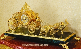 Đồng Hồ Cổ Mạ Vàng 24K - CL31:Đồng hồ cổ mạ vàng 24K Tây Ban Nha