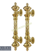 Tay Nắm Đồng Libra:Tay nắm cửa gỗ bằng đồng đúc siêu bền màu, hoa văn đúc nổi tinh xảo, hàng chính hãng nhập khẩu từ Tây Ban Nha