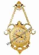 Đồng Hồ Mạ Vàng 24K - CL02:Đồng hồ cao cấp bằng đồng mạ vàng 24K. Hàng của Tây Ban Nha