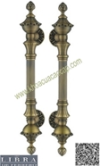 Tay Nắm Cửa Đi Libra DH27AB:Tay nắm cửa đi Libra, đồng đúc siêu bền màu, hoa văn đúc nổi tinh xảo, phong cách cổ điển, hàng chính hãng nhập khẩu từ Tây Ban Nha