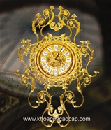 Đồng Hồ Cổ Mạ Vàng 24K - CL10:Đồng hồ cổ Tây Ban Nha