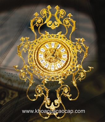 Đồng Hồ Cổ Mạ Vàng 24K - CL10: Đồng hồ cổ Tây Ban Nha
