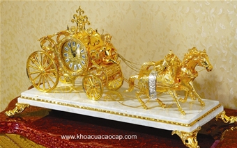 Đồng Hồ Cổ Mạ Vàng 24K - CL30: Đồng hồ cổ mạ vàng 24K Tây Ban Nha