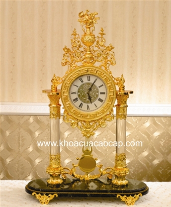 Đồng Hồ Cổ Mạ Vàng 24K - CL44: Đồng hồ cổ mạ vàng 24K Tây Ban Nha