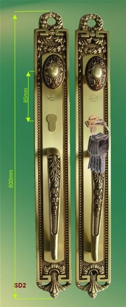 Khóa Đại Sảnh Đồng SD2: Khóa cửa cao cấp - SD2
Khóa đại sảnh sử dụng thân khóa trung bình, lắp được cho cửa đố mỏng và nhỏ. Các tính năng đơn giản dễ sử dụng